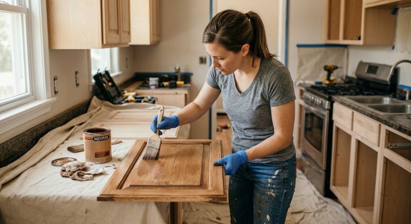 Cabinet Staining Service in Terre Haute, IN