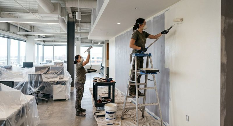 Commercial Interior Painting in Arvada, CO