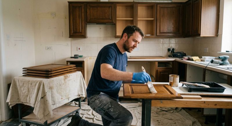 Cupboard Refinishing in Kokomo, IN