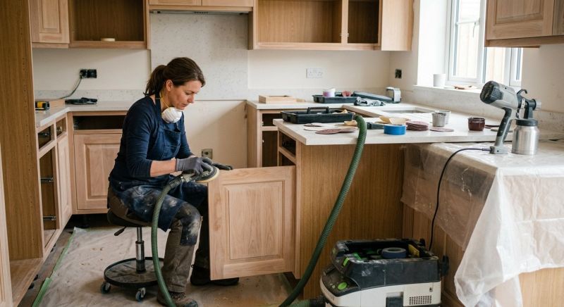 Oak Cabinet Refinishing in Indianapolis, IN