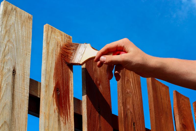 Wood Fence Staining